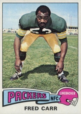 1975 Topps Fred Carr #233 Football Card