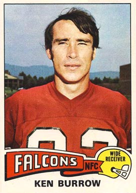 1975 Topps Ken Burrow #105 Football Card