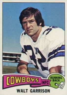 1975 Topps Walt Garrison #341 Football Card