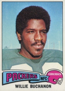 1975 Topps Willie Buchanon #286 Football Card