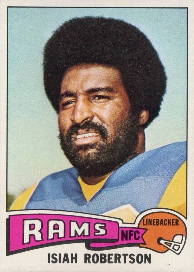 1975 Topps Isiah Robertson #371 Football Card