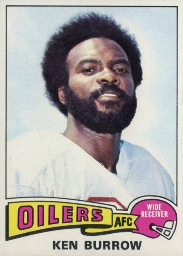 1975 Topps Ken Burrow #413 Football Card