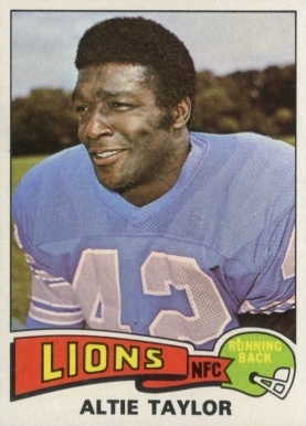 1975 Topps Altie Taylor #481 Football Card