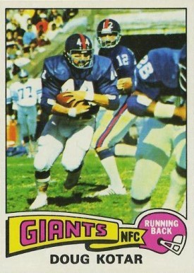 1975 Topps Doug Kotar #516 Football Card