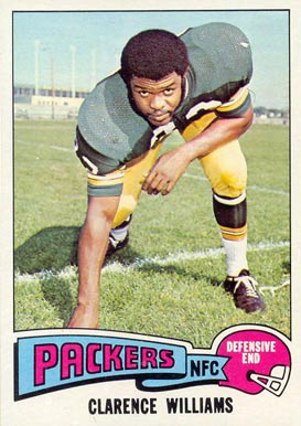 1975 Topps Clarence Williams #479 Football Card