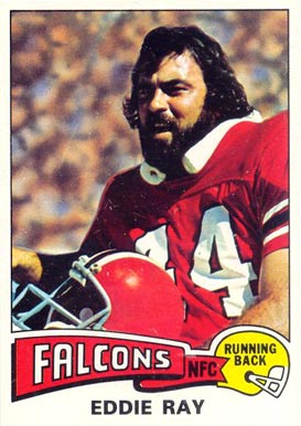 1975 Topps Eddie Ray #472 Football Card