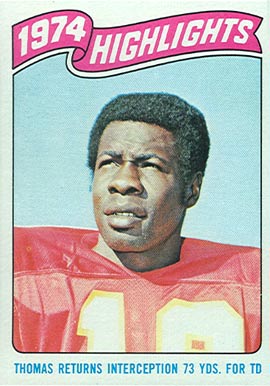 1975 Topps Emmitt Thomas #460 Football Card