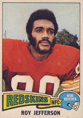 1975 Topps Roy Jefferson #444 Football Card
