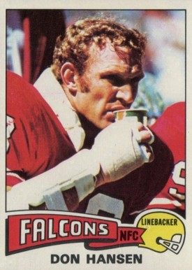 1975 Topps Don Hansen #384 Football Card