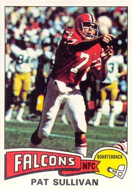 1975 Topps Pat Sullivan #358 Football Card