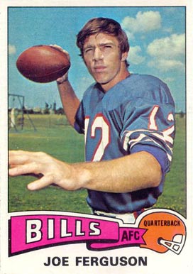 Buffalo Bills 1984 Topps conjunto de equipo de 11 cartas Joe Ferguson 