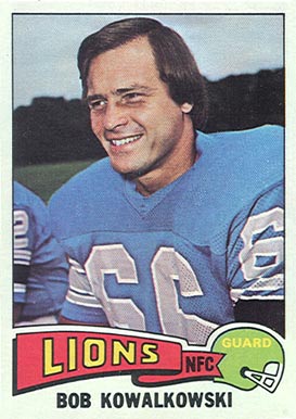 1975 Topps Bob Kowalkowski #304 Football Card