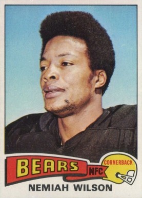 1975 Topps Nemiah Wilson #252 Football Card