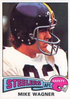 1975 Topps Mike Wagner #153 Football Card