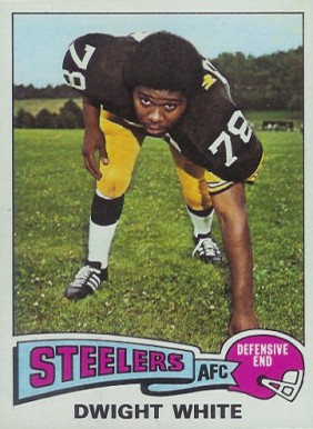 1975 Topps Dwight White #235 Football Card