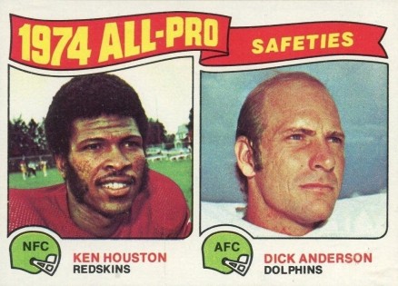 1975 Topps All-Pro Safeties #222 Football Card