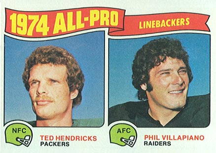1975 Topps All-Pro Linebackers #217 Football Card