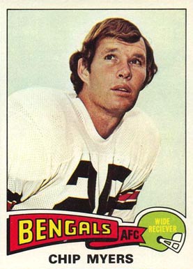 1975 Topps Chip Myers #141 Football Card