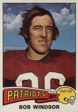 1975 Topps Bob Windsor #101 Football Card