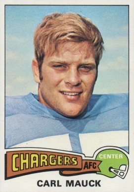 1975 Topps Carl Mauck #96 Football Card