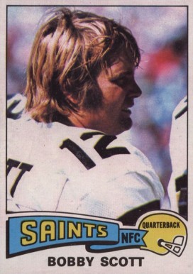 1975 Topps Bobby Scott #79 Football Card