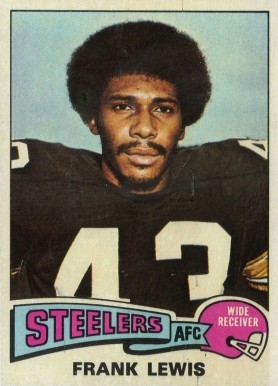 1975 Topps Frank Lewis #71 Football Card