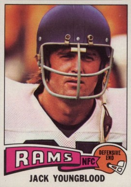 1975 Topps Jack Youngblood #60 Football Card