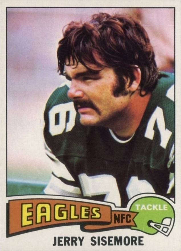 1975 Topps Jerry Sisemore #56 Football Card