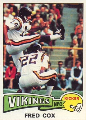 1975 Topps Fred Cox #53 Football Card