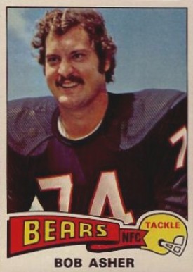 1975 Topps Bob Asher #11 Football Card