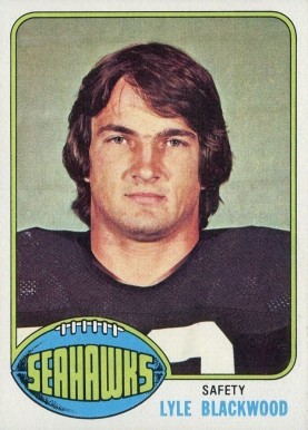 1976 Topps Lyle Blackwood #347 Football Card