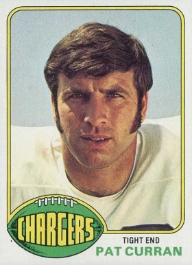1976 Topps Pat Curran #337 Football Card