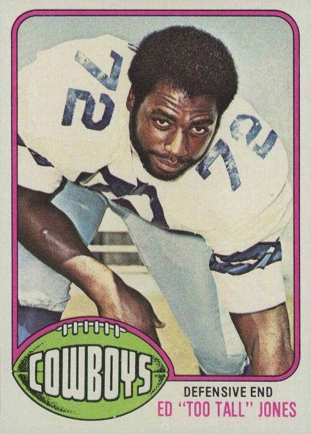 1976 Topps Ed (Too Tall) Jones #427 Football Card