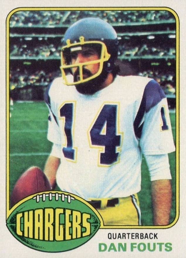 1976 Topps Dan Fouts #128 Football Card