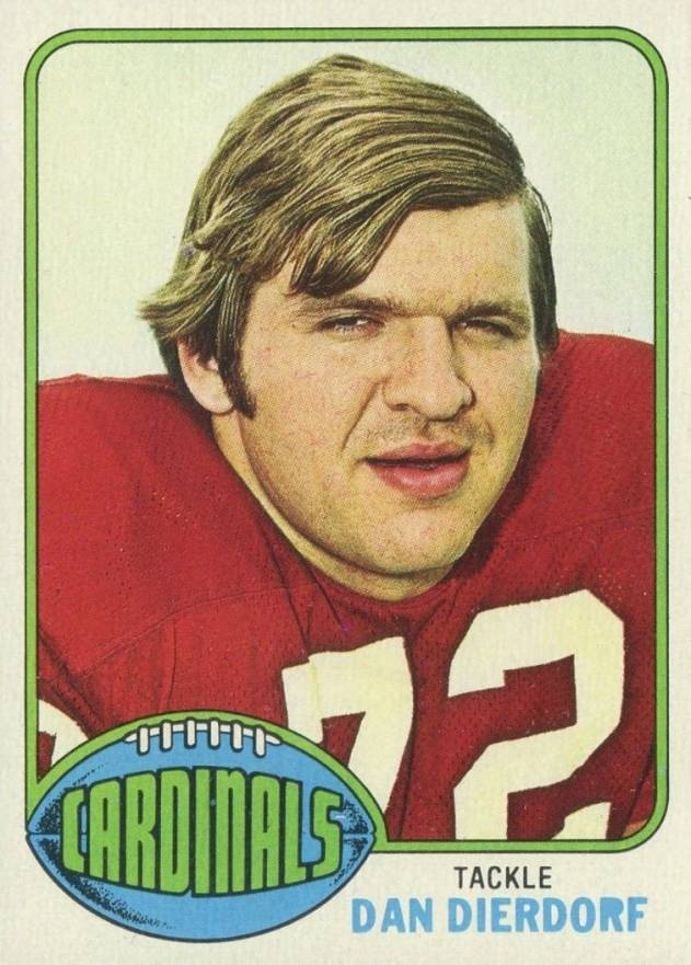 1976 Topps Dan Dierdorf #326 Football Card