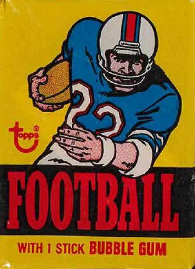 1976 Topps Wax Pack #WP Football Card