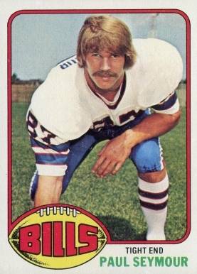 1976 Topps Paul Seymour #489 Football Card