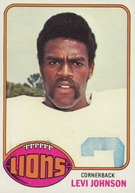 1976 Topps Levi Johnson #433 Football Card