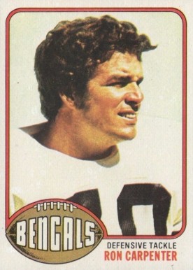 1976 Topps Ron Carpenter #432 Football Card