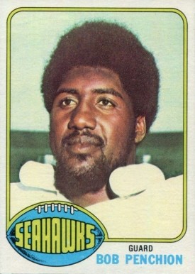 1976 Topps Bob Penchion #408 Football Card