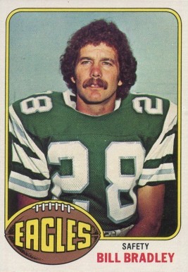 1976 Topps Bill Bradley #399 Football Card