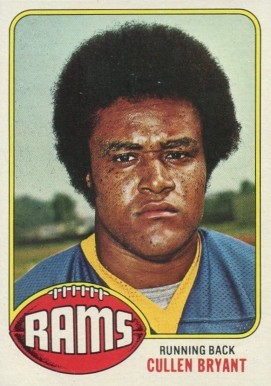 1976 Topps Cullen Bryant #373 Football Card