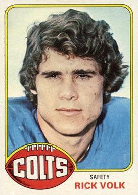 1976 Topps Rick Volk #371 Football Card