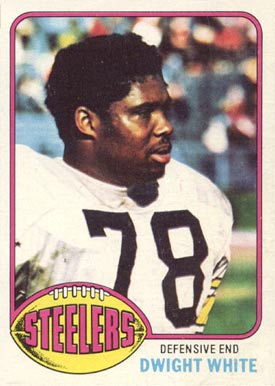 1976 Topps Dwight White #365 Football Card