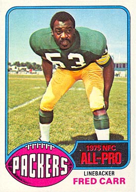 1976 Topps Fred Carr #360 Football Card