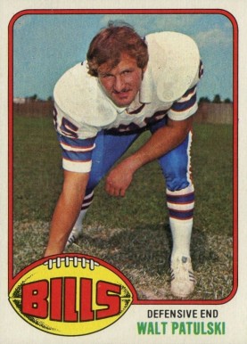 1976 Topps Walt Patulski #358 Football Card