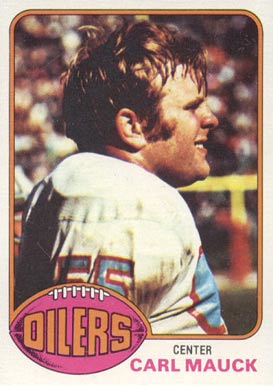 1976 Topps Carl Mauck #357 Football Card