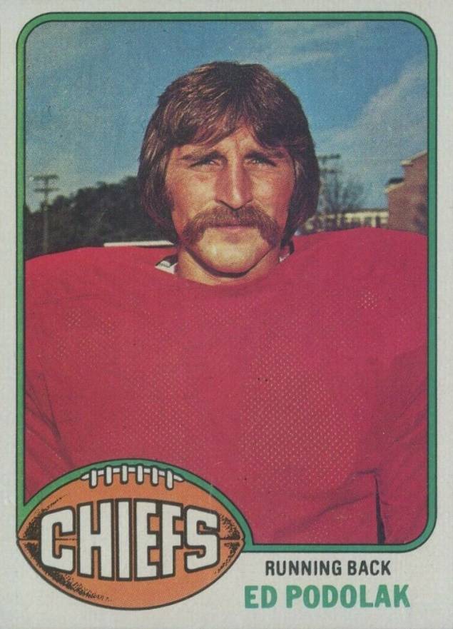 1976 Topps Ed Podolak #49 Football Card