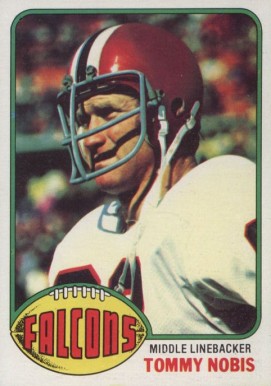 1976 Topps Tommy Nobis #69 Football Card