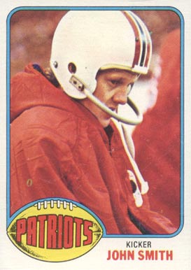 1976 Topps John Smith #78 Football Card